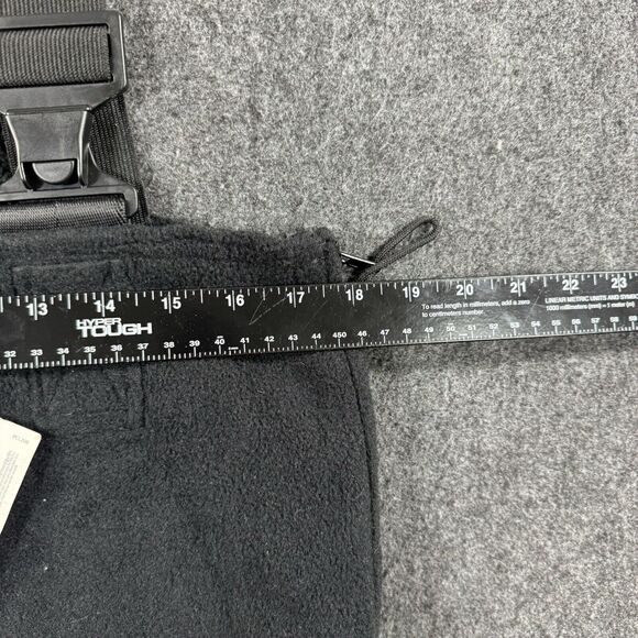 DCSP By NCED Overall Bibb Adult Medium Regular Short Black Fleece Polartec - Picture 7 of 11